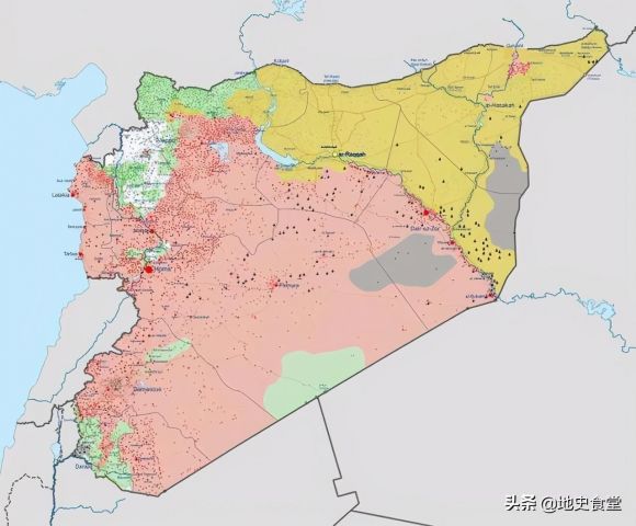 叙利亚在哪里（位于地中海东岸为何只有中部地区沿海） 6